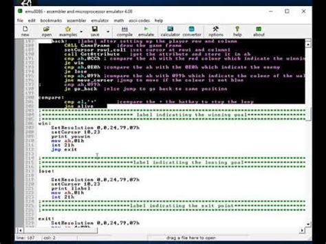 simple games using assembly language 8086|Three Computer Games That Make Assembly Language Fun.